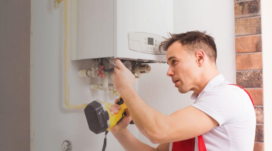 Local water heater installation in Preston, IA